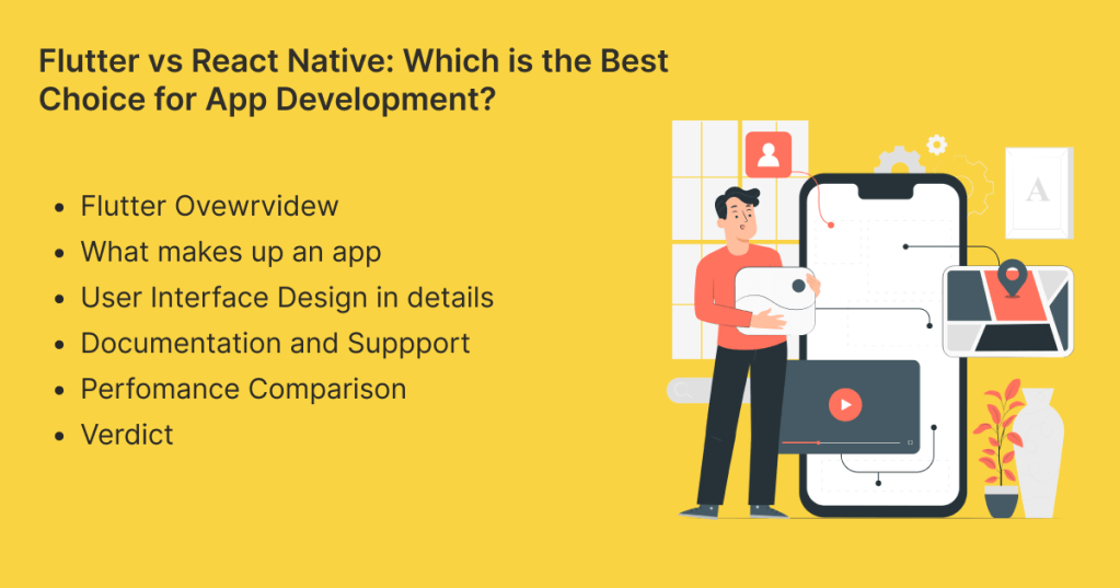 Flutter vs React Native: Which is the Best Choice for App&nbsp;Development?